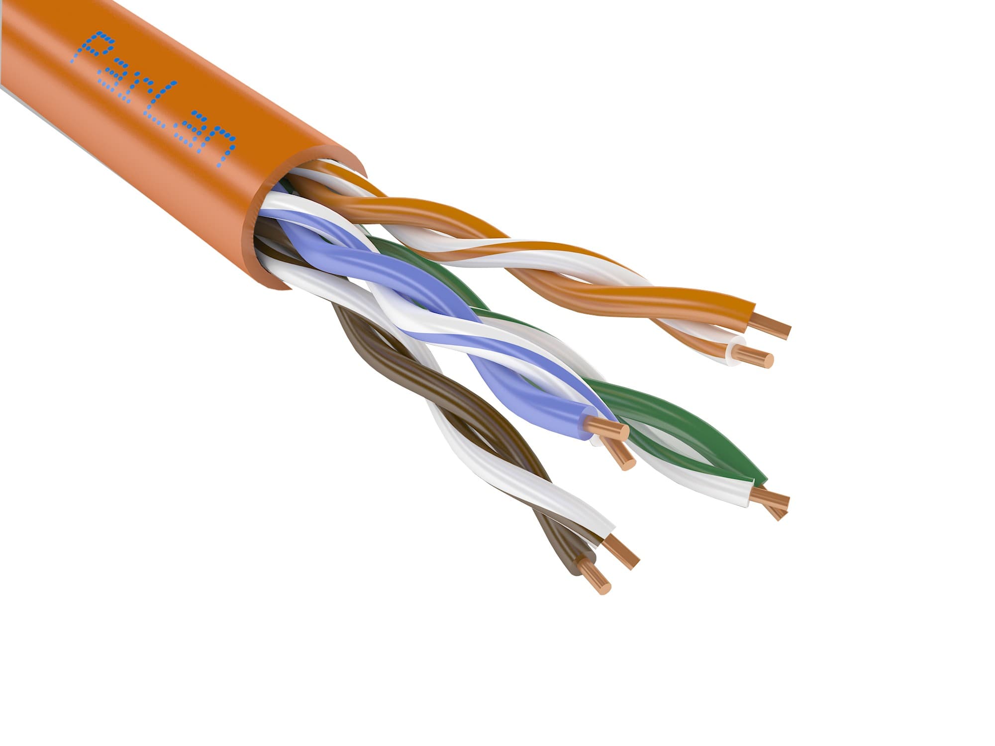 Витая пара ParLan Patch U/UTP Cat 5e ZH нг(А)-HF 4х2х0.60