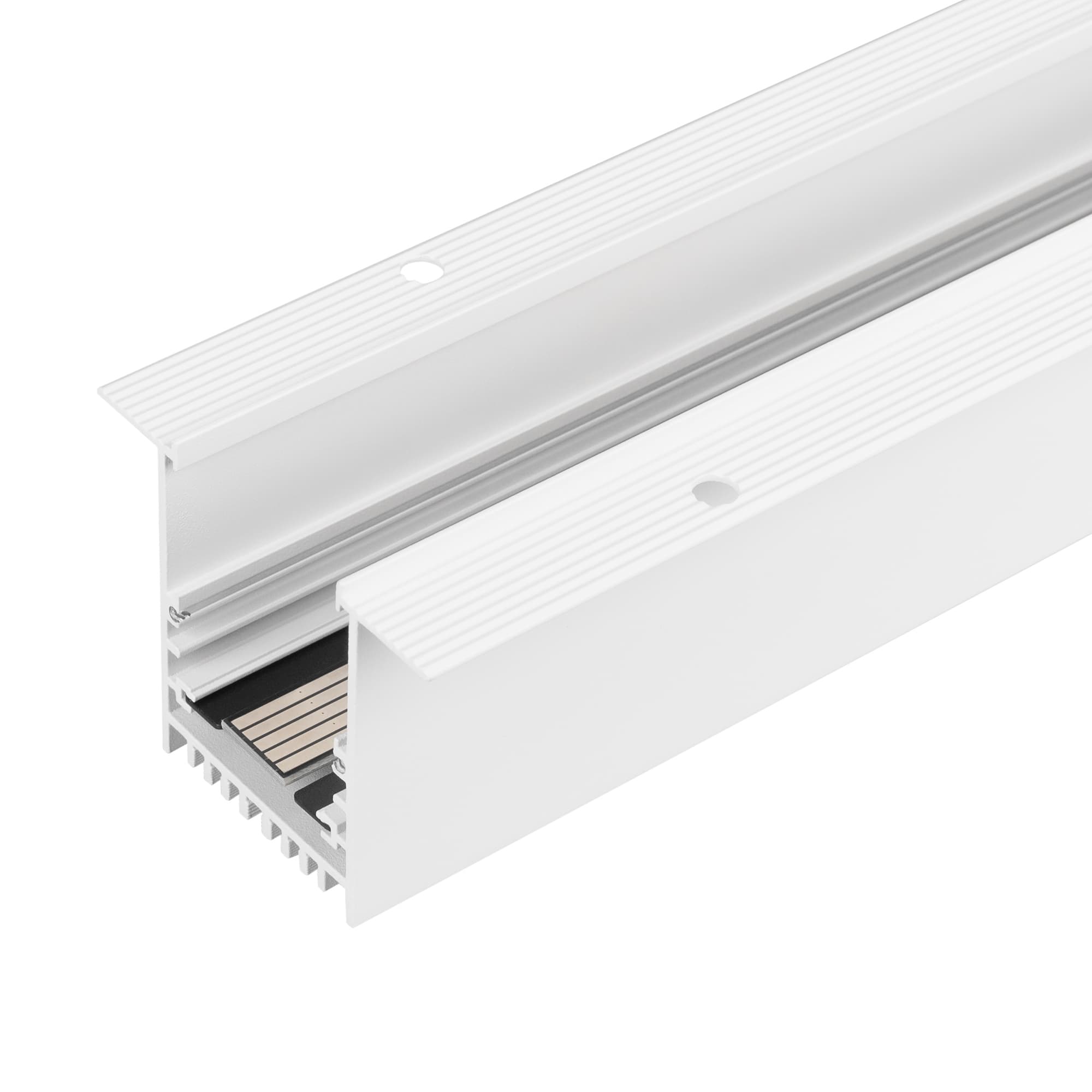 Трек встраиваемый MAG-TRACK-4560-F-2040 (WH, 5LN) (IP20 Металл, 3 года)
