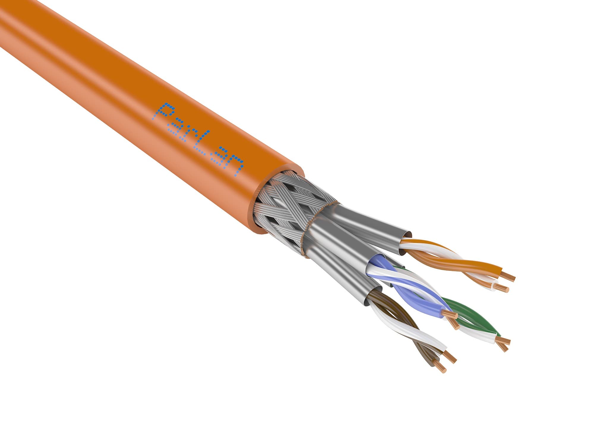Витая пара ParLan Patch S/FTP Cat 7 ZH нг(А)-HF 4х2х0.48