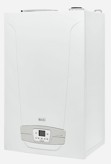 Котел газовый NUVOLA DUO-TEC+ 24 настенный 24 кВт конденсационный двухконтурный с закрытой камерой сгорания с встроенным бойлером из нержавеющей стали емкостью 45 л, с прогрессивным модуляционным насосом