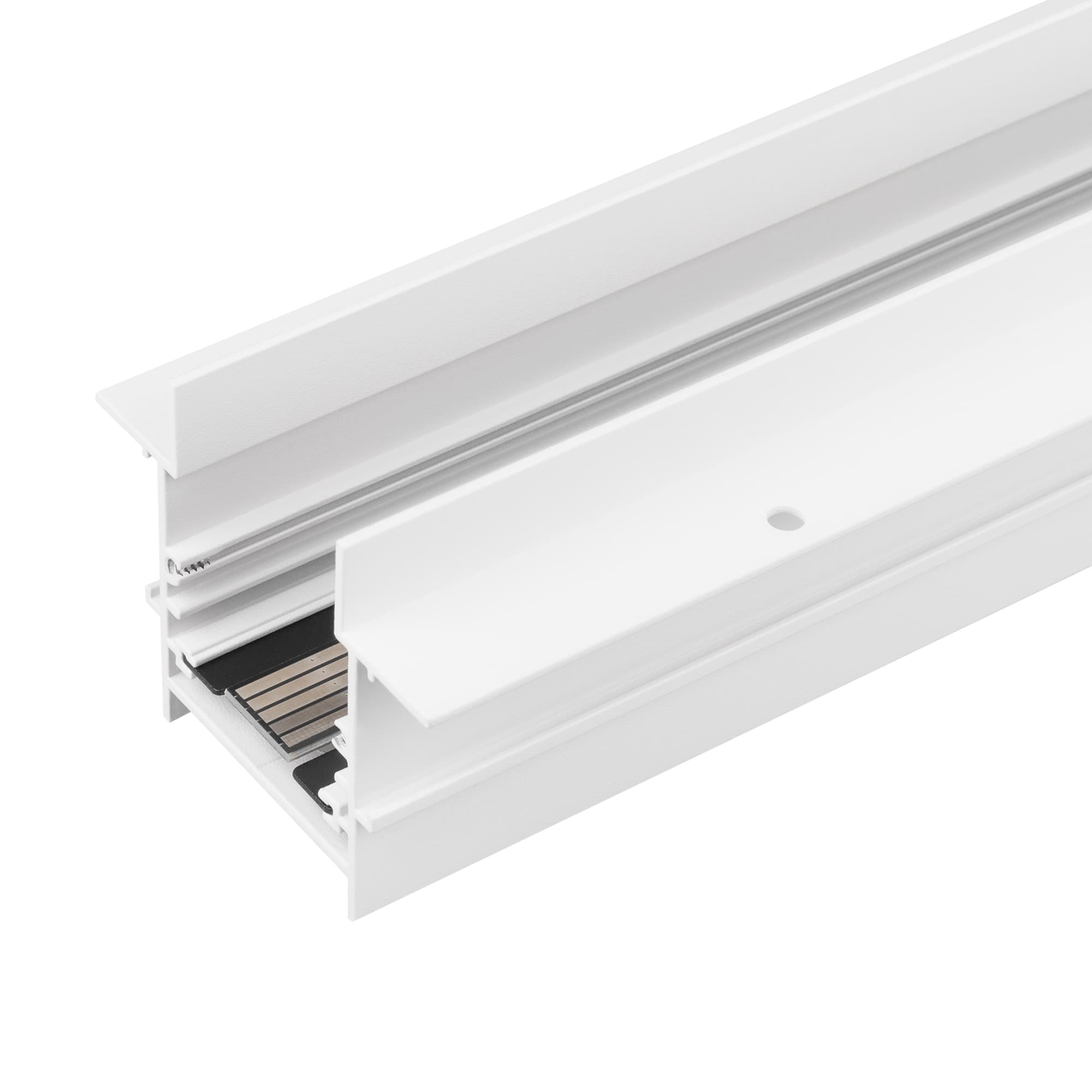 Трек встраиваемый MAG-TRACK-4560-FDW-3000 (WH, 5LN) (IP20 Металл, 3 года)