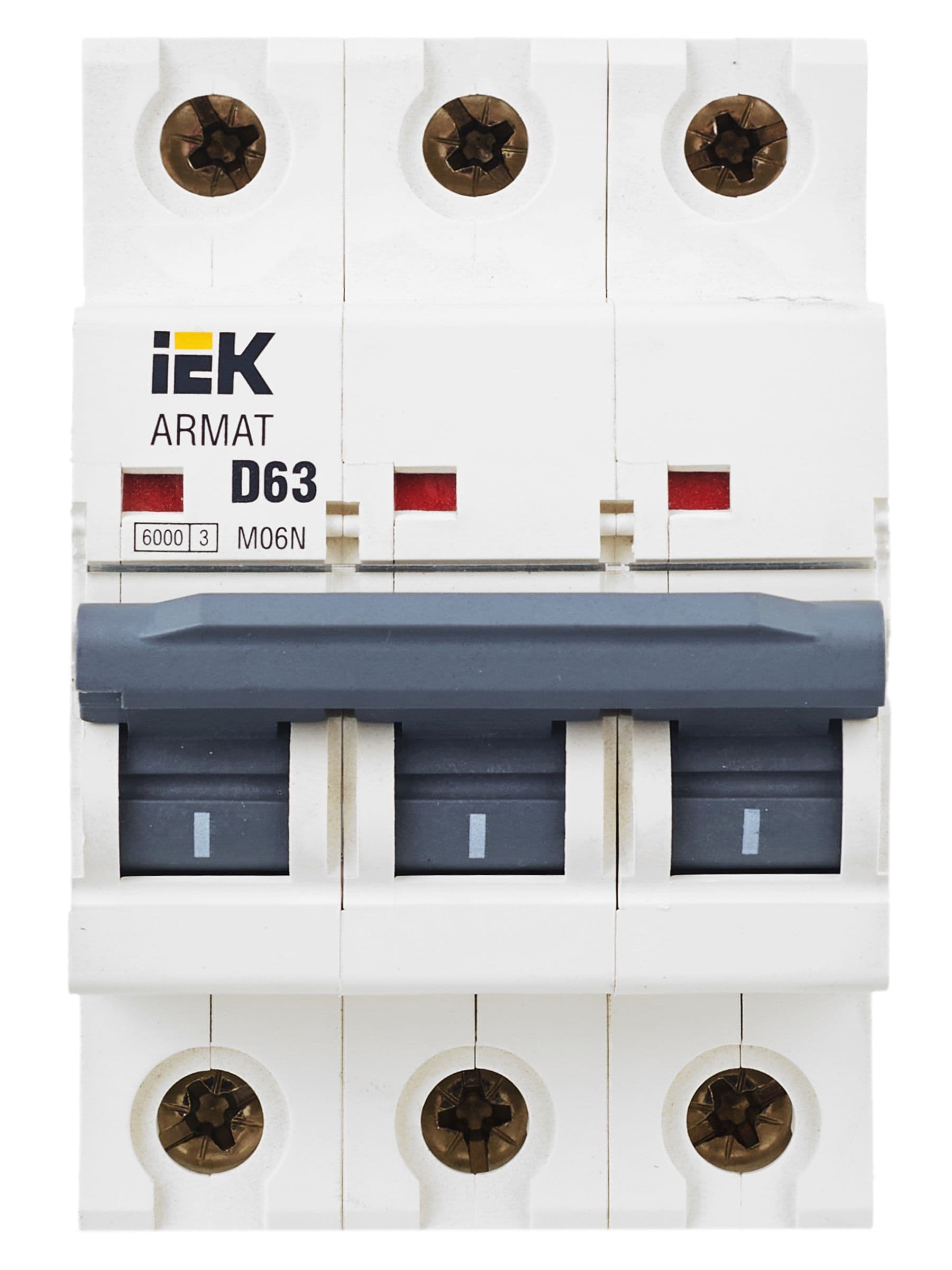 ARMAT Автоматический выключатель M06N 3P D 63А