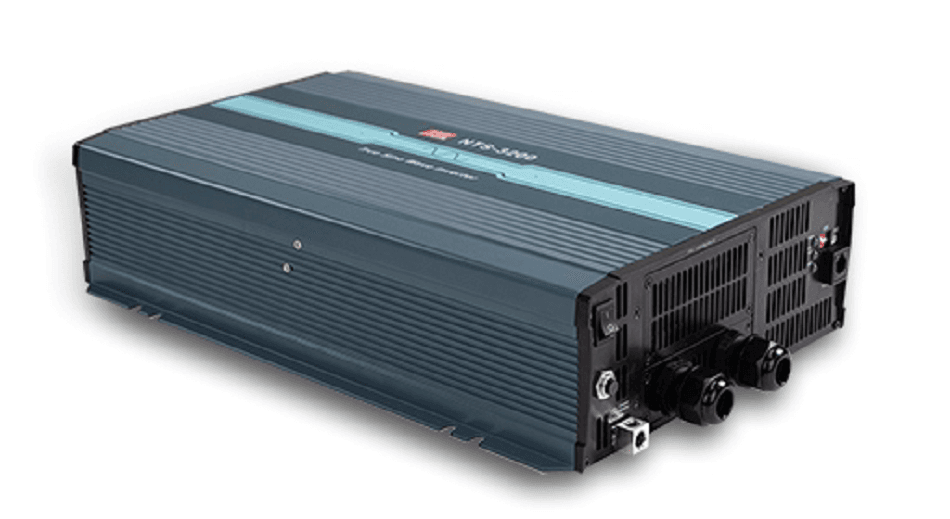Инвертор DC-AC 2200Вт, Рмакс=2530Вт(3 мин.), Uвх=48(40…66)В DC, Uвых=230В АС (ещё 200, 220, 240), f=50(60) Гц, КНИ<3%, изоляция 3000В AC, в кожухе 470x270x98мм, вес 8.6кг, -25…+70°С, розетка тип-EU (Европа), тип АКБ Lead Acid или Li-ion, время перек