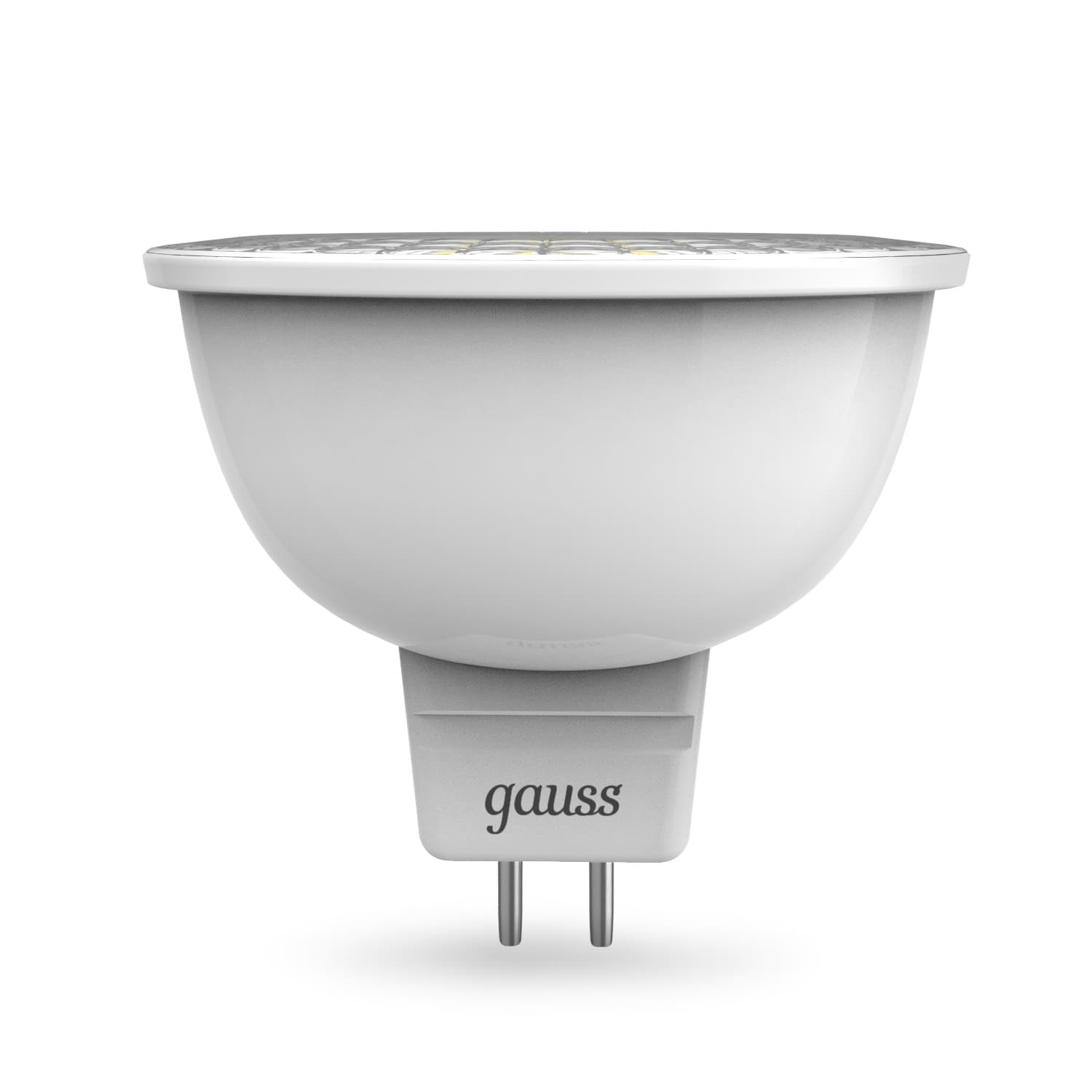 Лампа светодиодная LED 5 Вт 500 лм 3000К софит MR16 теплый GU5.3 AC 220В диммируемая Black
