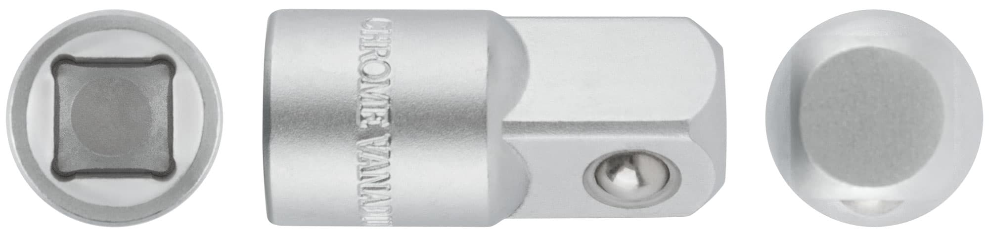Переходник для воротка CrV Профи 1/2'' (П) - 3/8'' (М)