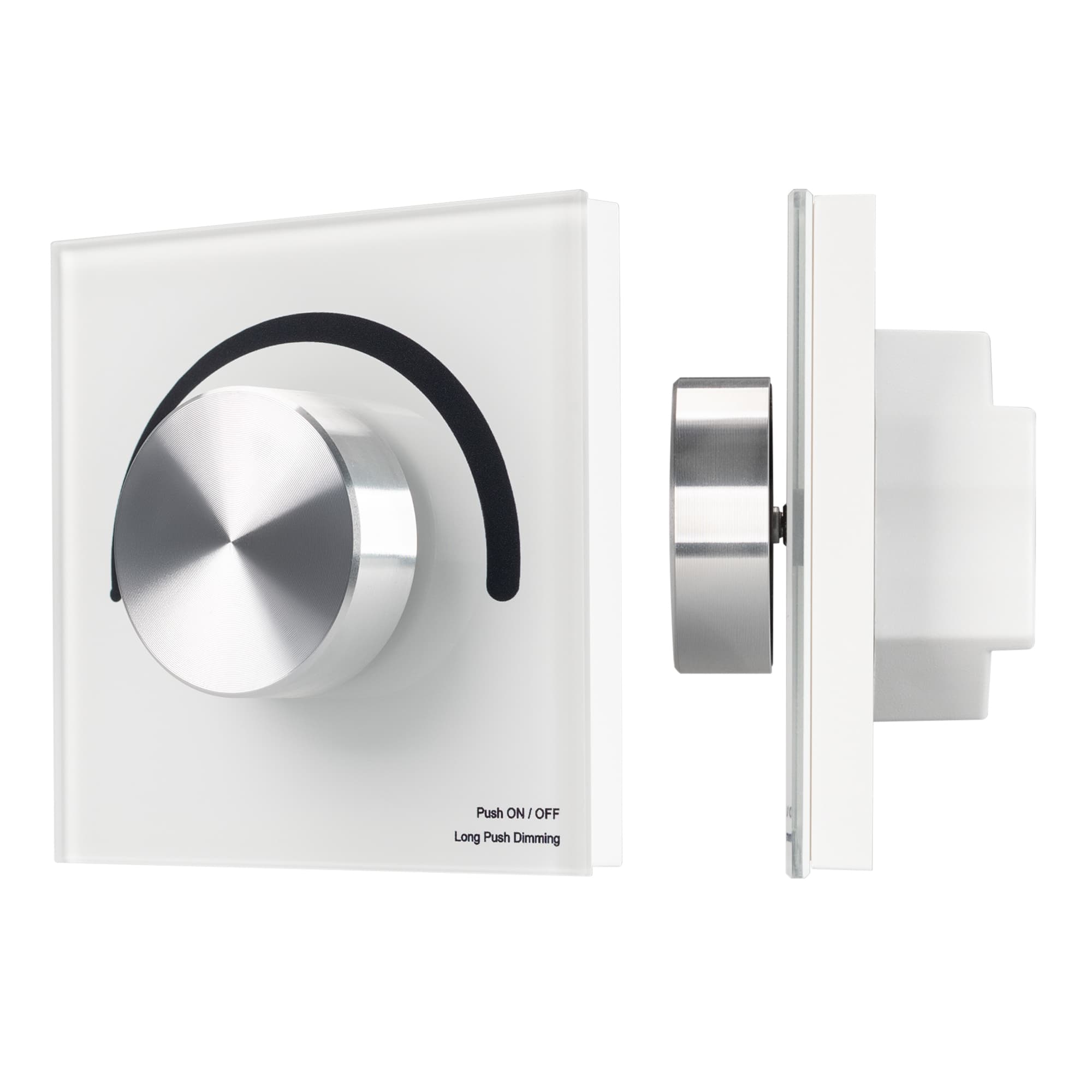Панель SMART-P1-DIM-G-IN White (3V, Rotary, 2.4G) (, IP20 Пластик, 5 лет)