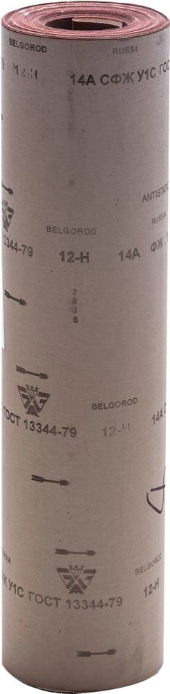 Рулон шлифовальный, на тканевой основе, водостойкий, KK19XW 12-H (Р100), 775 мм, 30 м