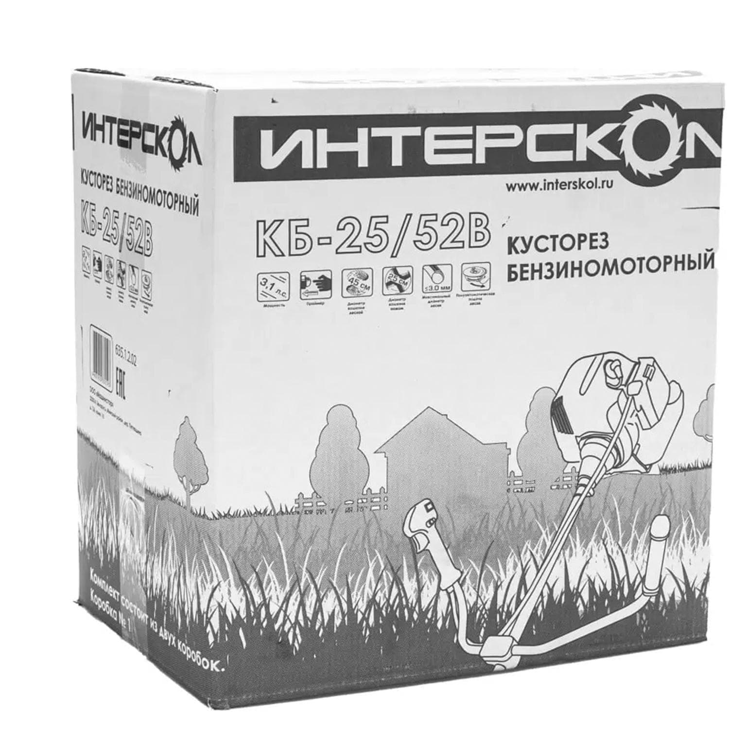 Триммер бензиновый КБ-25/52В