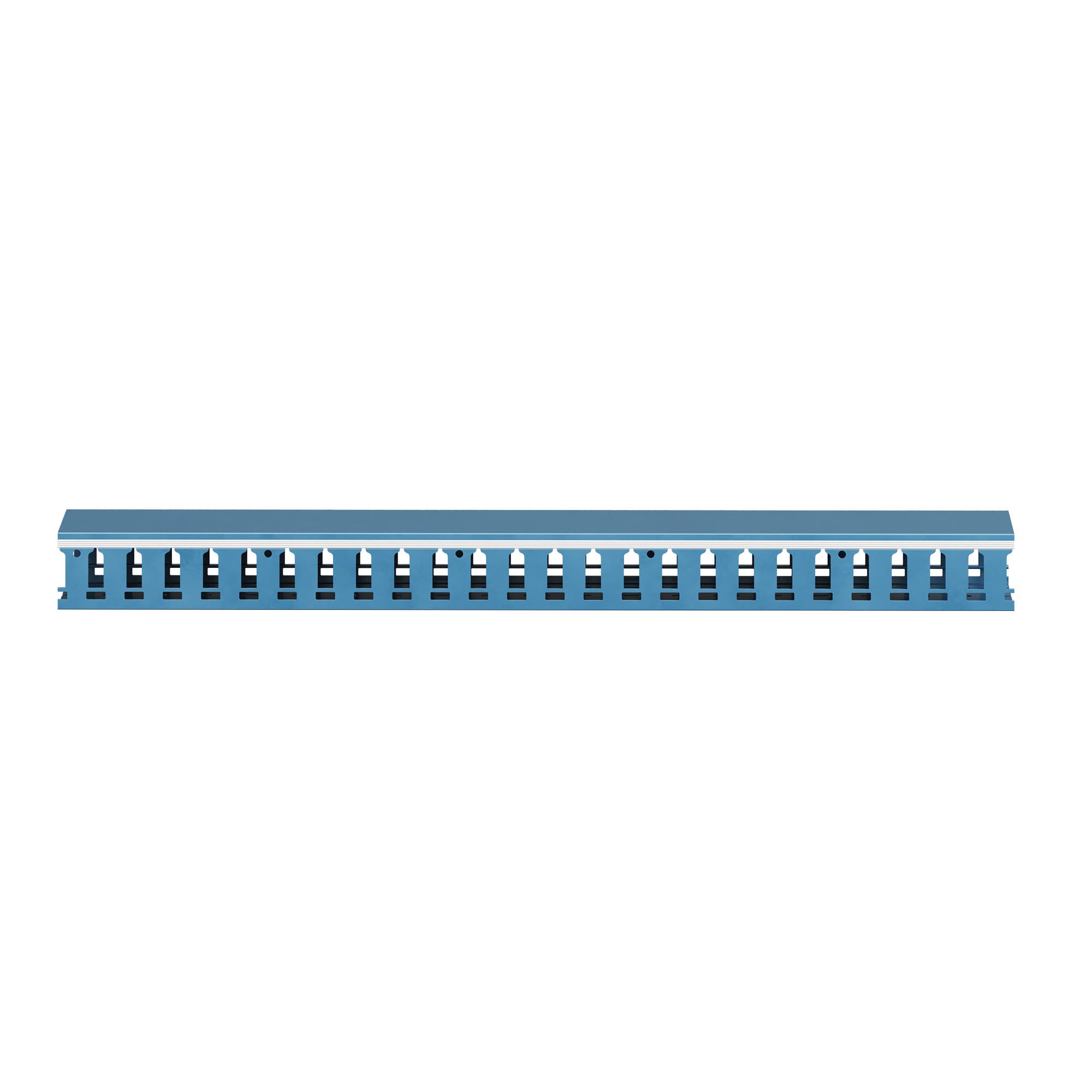 Короб перфорированный синий RL12 80x40