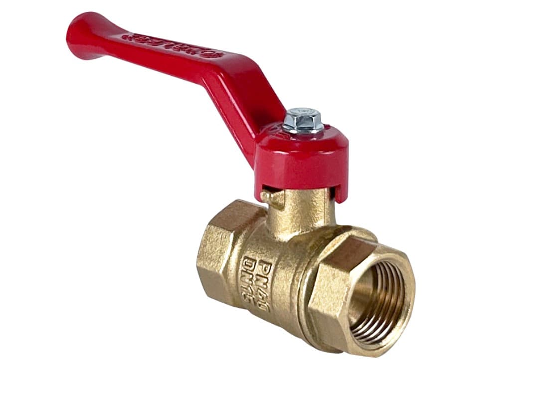 Кран шаровой DeltaPro 1/2 ВР/ВР ручка-рычаг