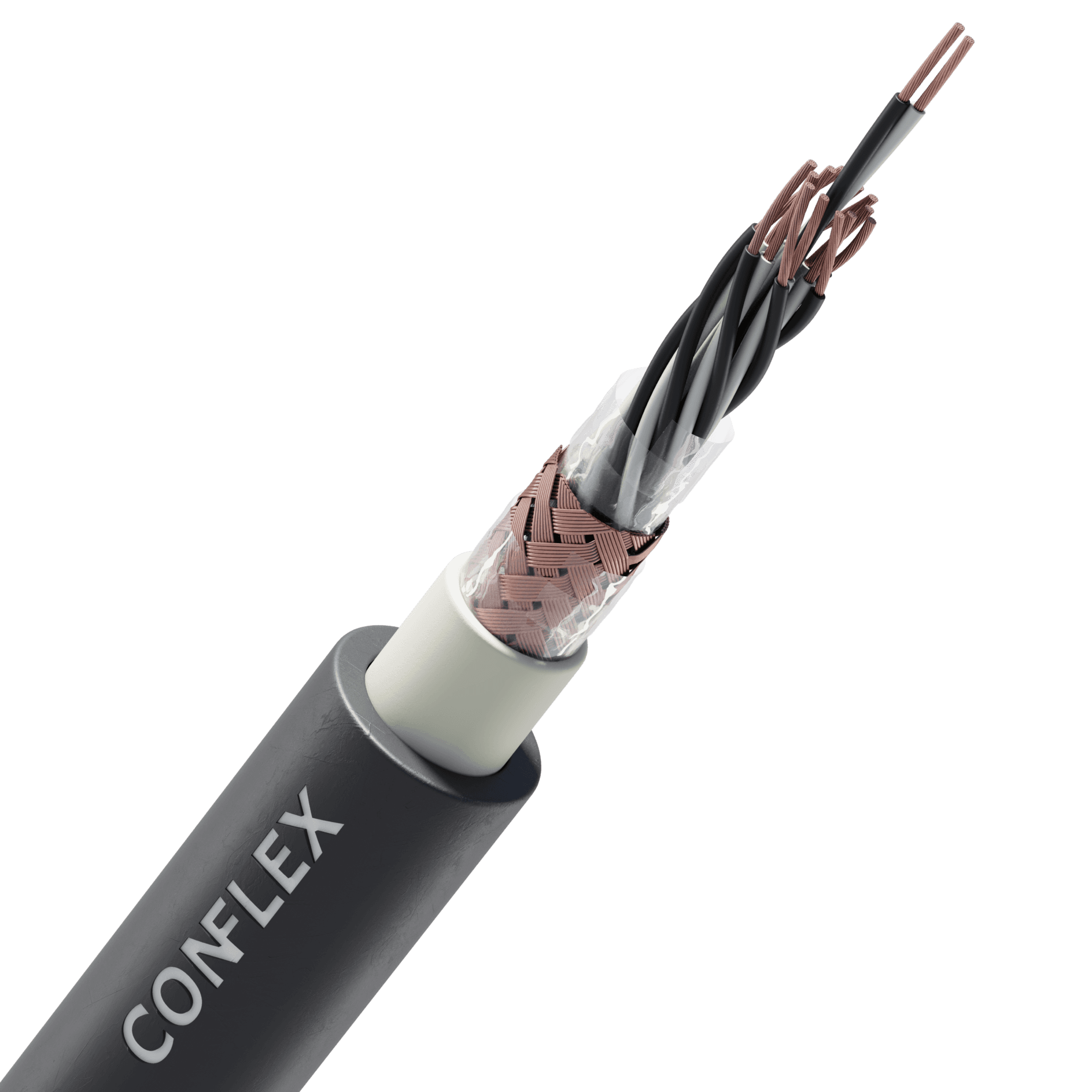 Кабель монтажный CONFLEX МКЭШВнг(А)-LS 7х2х1,0 ТРТС