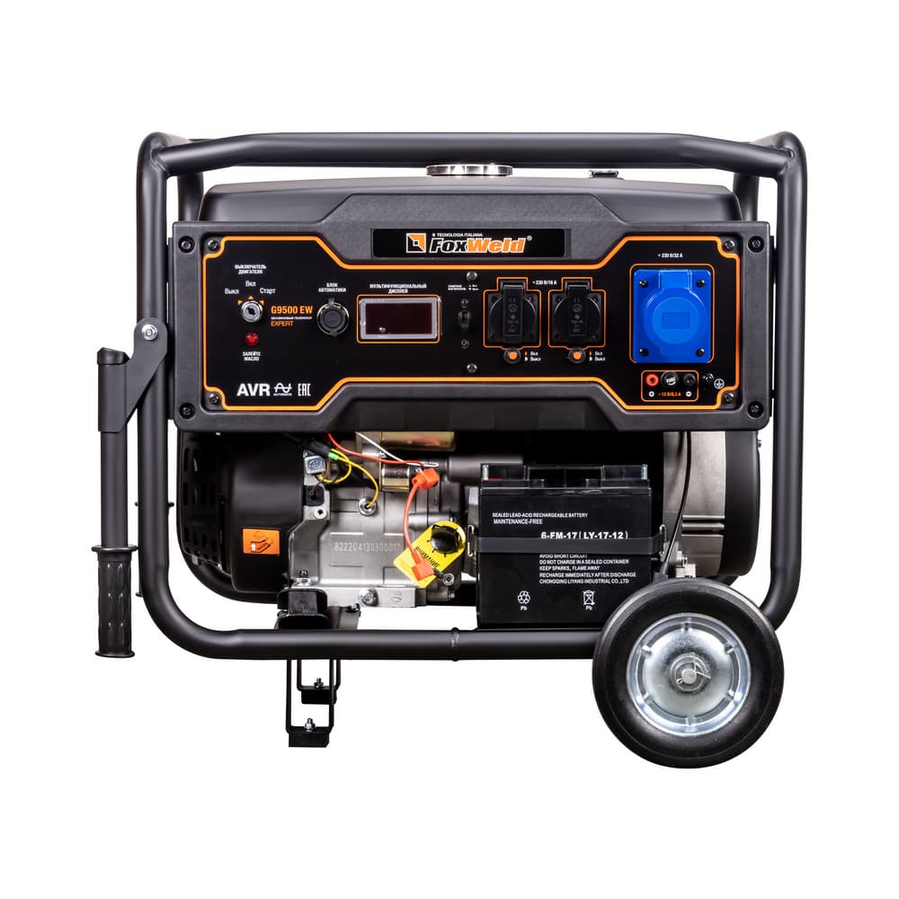 Генератор бензиновый G9500 EW 8,3кВт с блоком автоматики