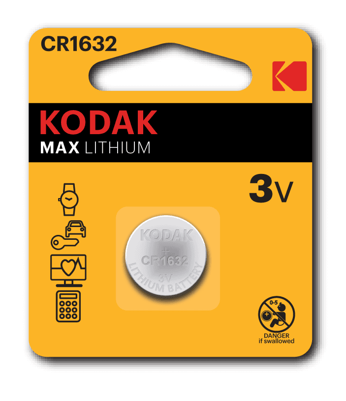 Батарейка CR1632-1BL MAX Lithium (60/240/36000)