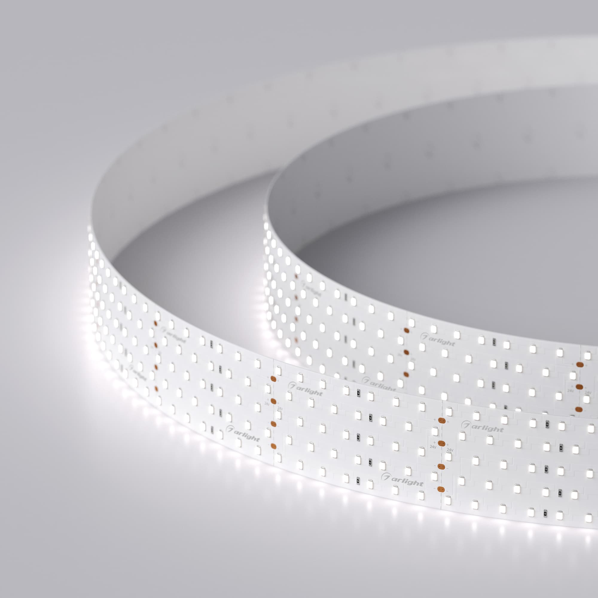 Лента светодиодная 36 Вт/м 24В IP20 6000K 350LED/м RT-A350-58mm SMD 2835 2.5 м