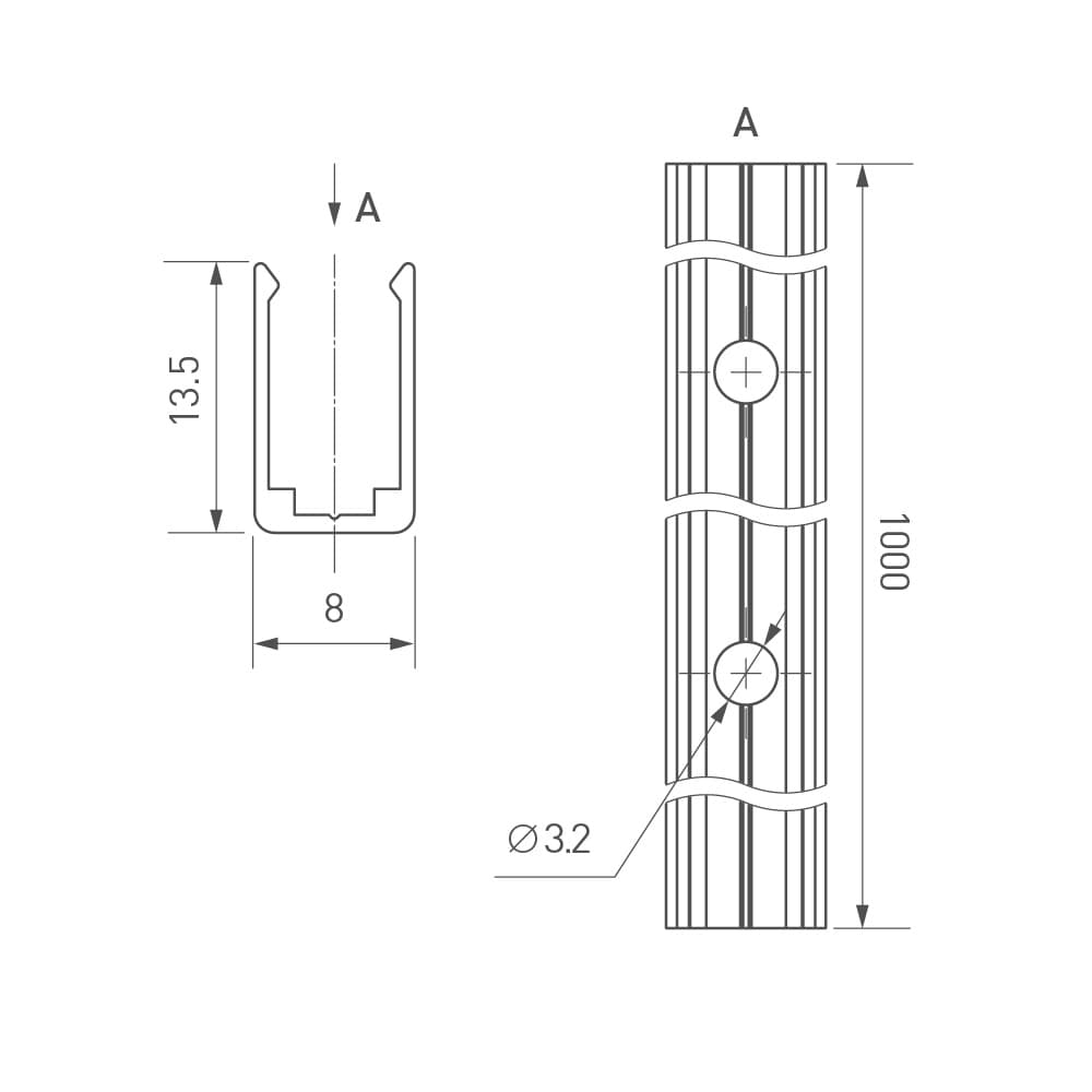 Экран SL-W33-2000 FROST ( Пластик)
