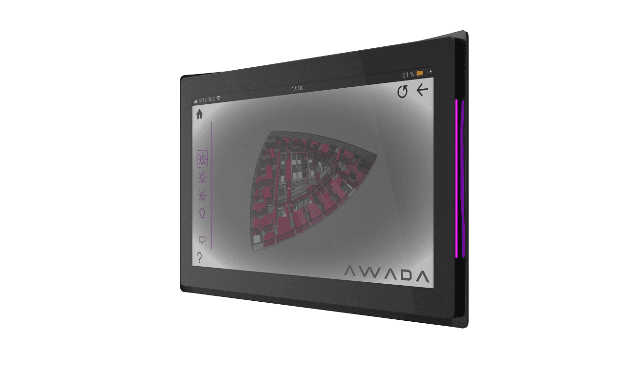 Сенсорная панель AWADA 15.6