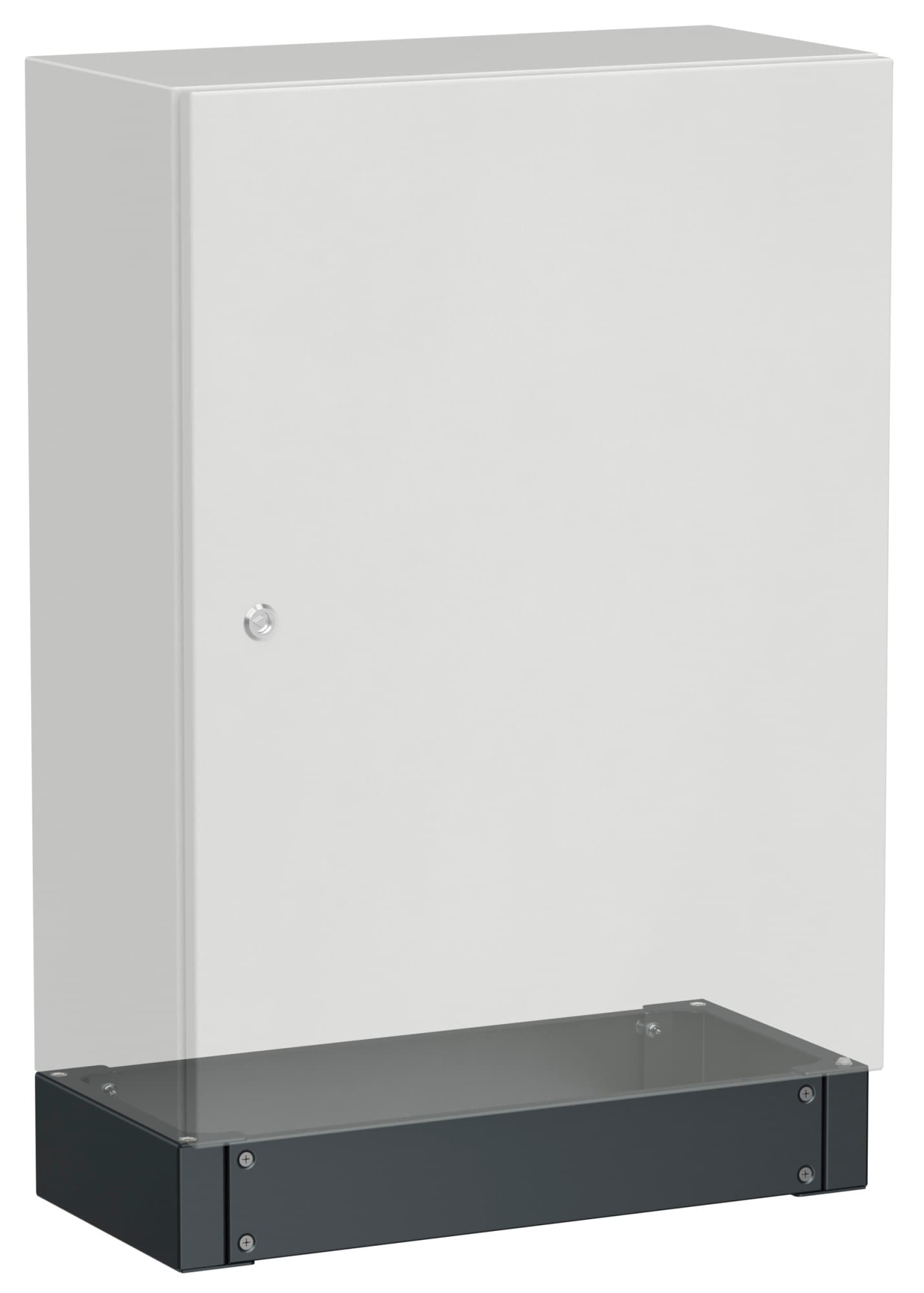 TITAN Панель цоколя ЩМП боковая 100х400мм RAL7021 (2шт/компл)