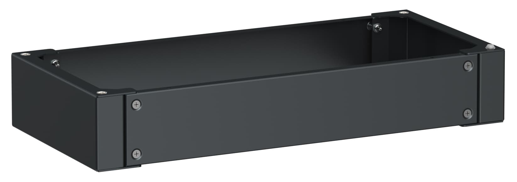 TITAN Панель цоколя ЩМП боковая 100х400мм RAL7021 (2шт/компл)