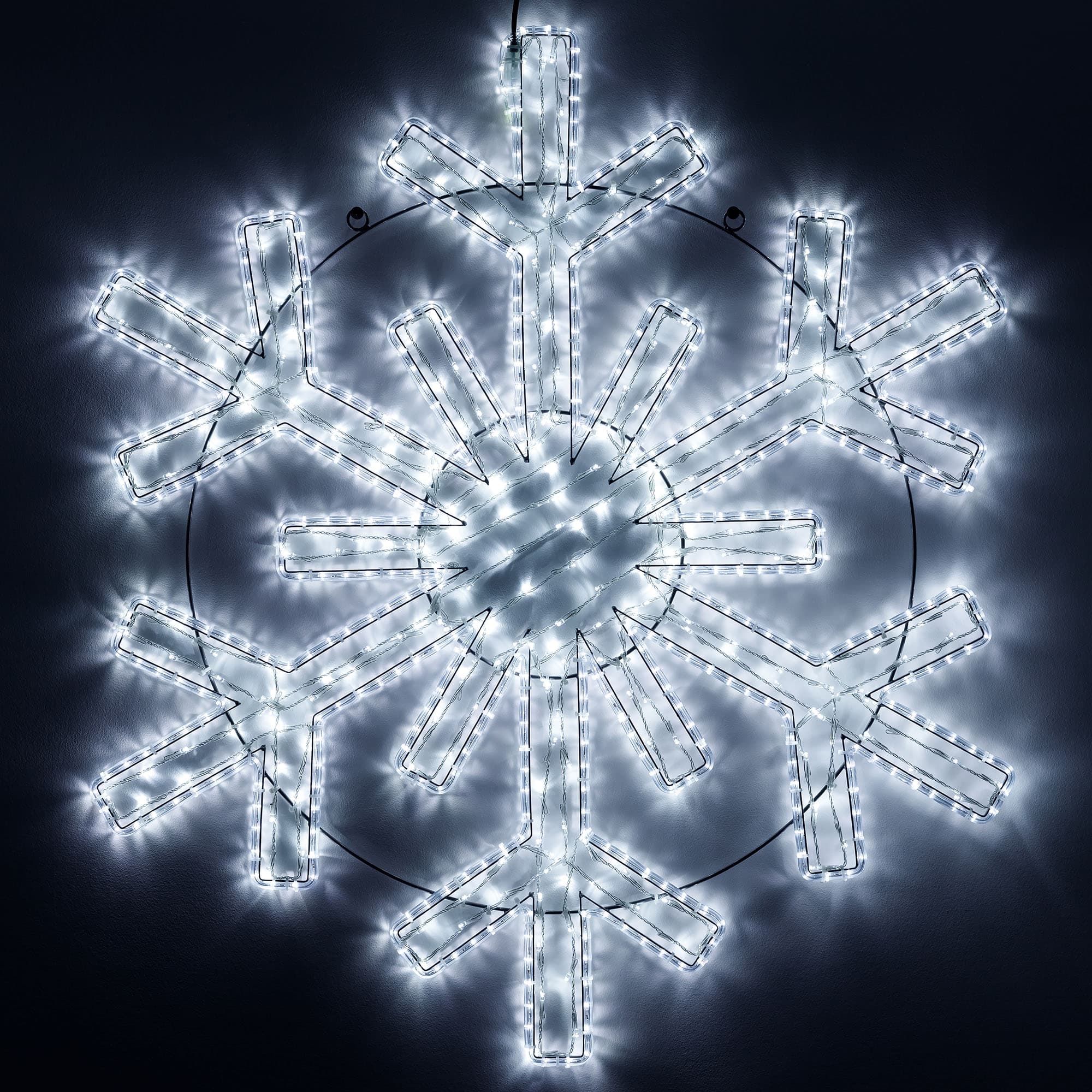 Фигура ARD-SNOWFLAKE-M11-1250x1200-604LED White 230V, 36.5W Ardecoled, IP65