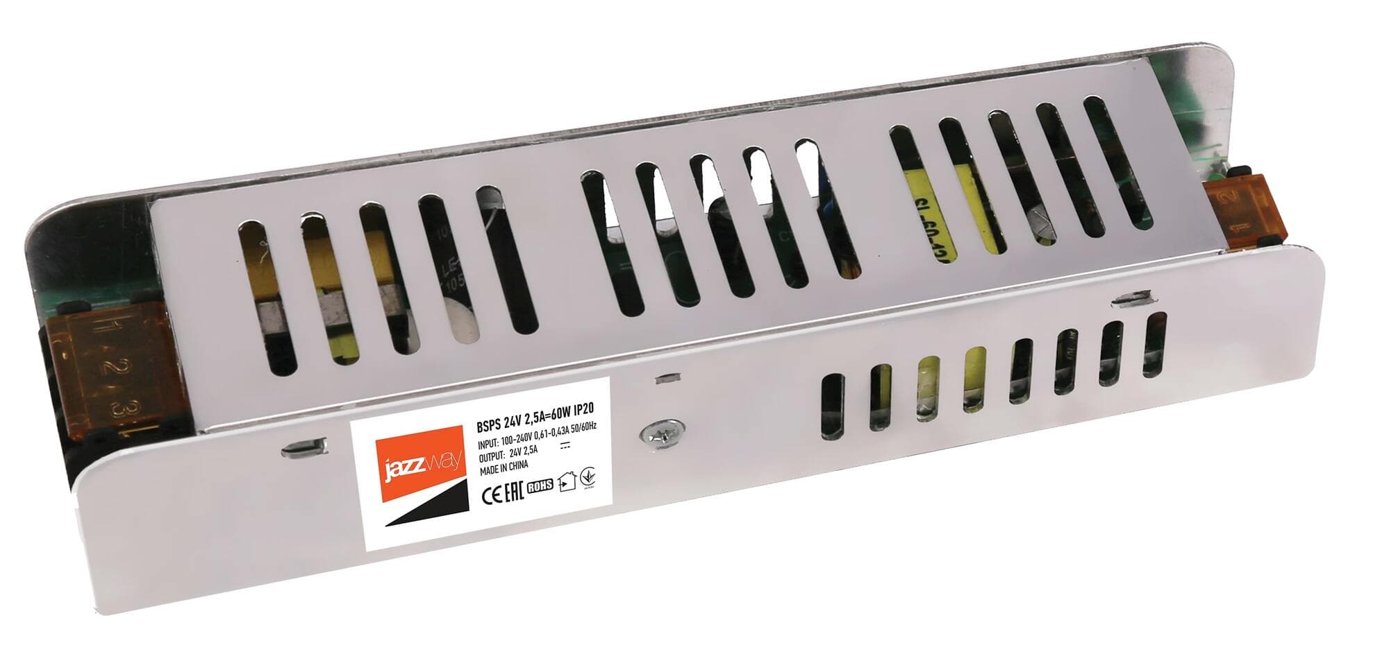 Драйвер для светодиодный ленты BSPS 24V 2,5A=60W IP20