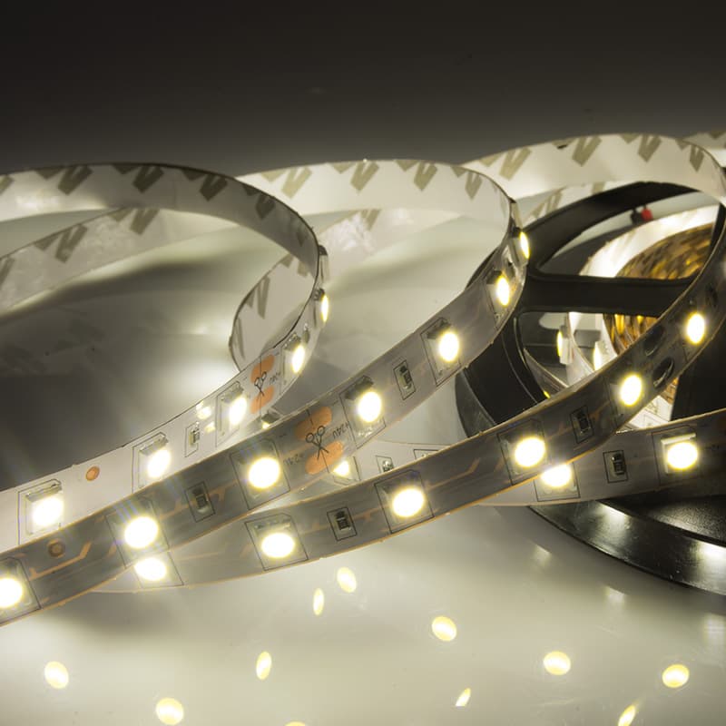 Лента светодиодная 14.4Вт/м 24В 3000K IP20 LEDx60/м 5м SMD5050