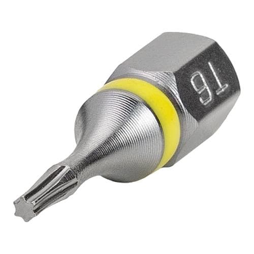 Бита с профилем TORX (торкс - шестилучевая звезда) TX6, длина 25 мм, хвостовик С6,3 мм, торсионная (3 шт)