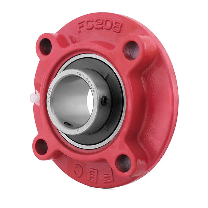Подшипниковый узел UCFC208 (UC208+FC208) FBC (ГОСТ)