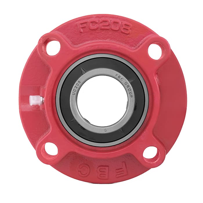 Подшипниковый узел UCFC208 (UC208+FC208) FBC (ГОСТ)