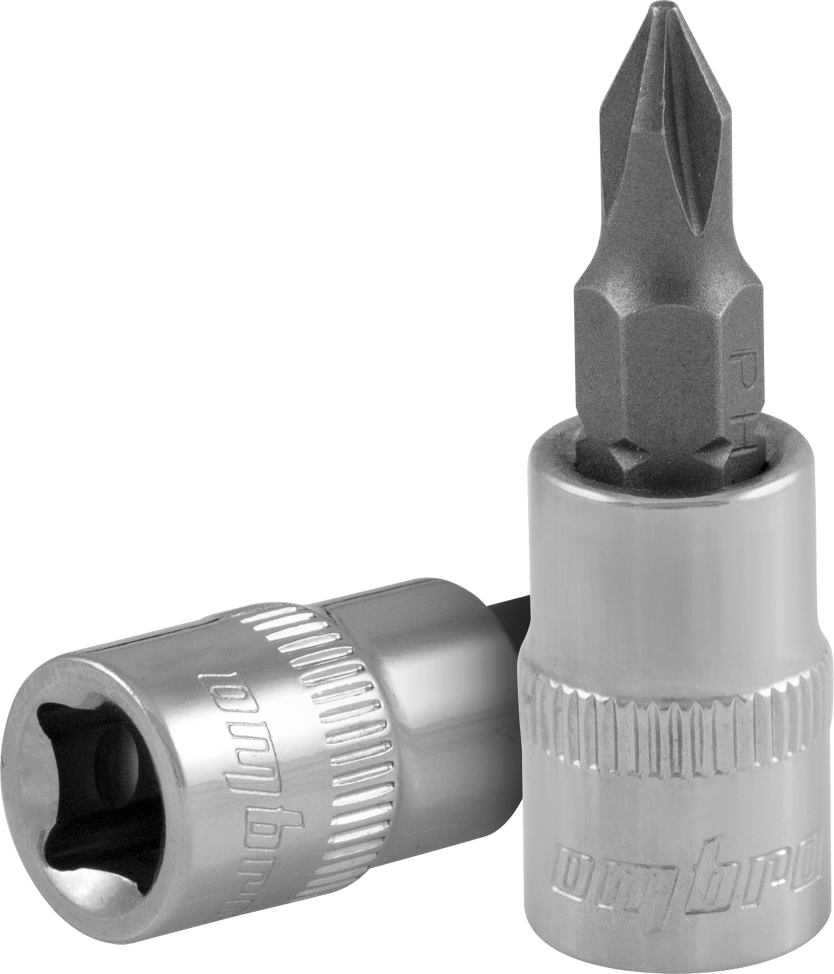 Насадка торцевая 1/4''DR с вставкой-битой крестовой, РН1