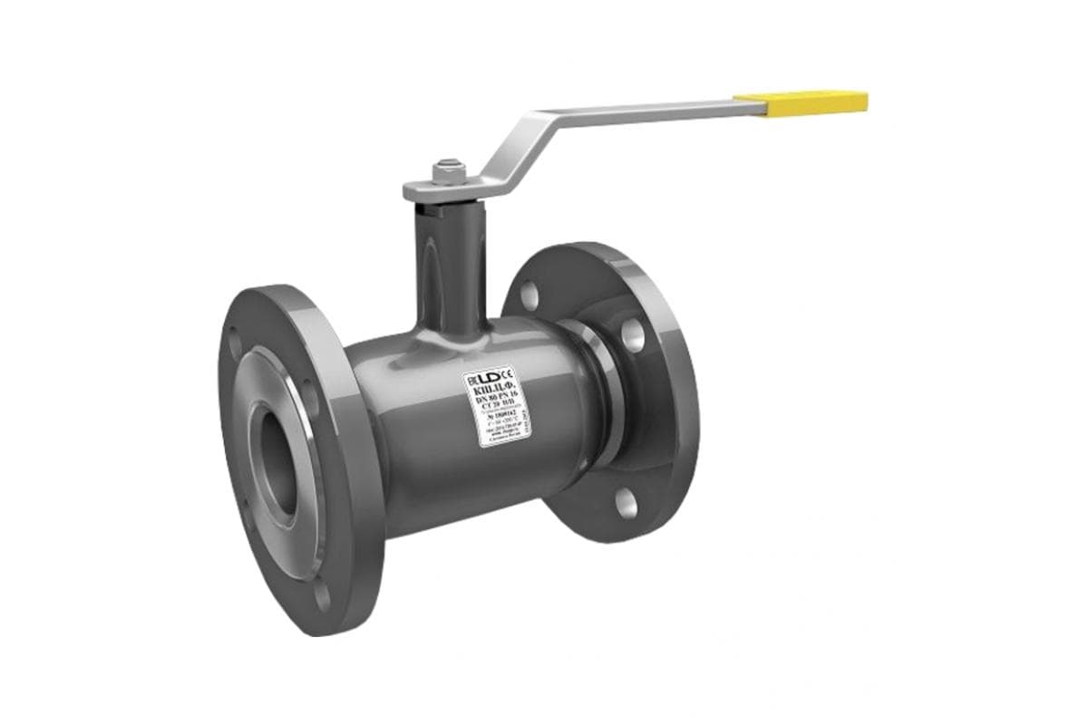 Кран шаровой стальной цельносварной фланцевый полнопроходной DN100 PN25 L=230