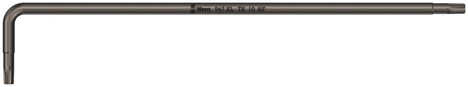 Ключ Г-образный 967 XL HF TORX с функцией фиксации крепежа удлиненный TX 10X112 мм
