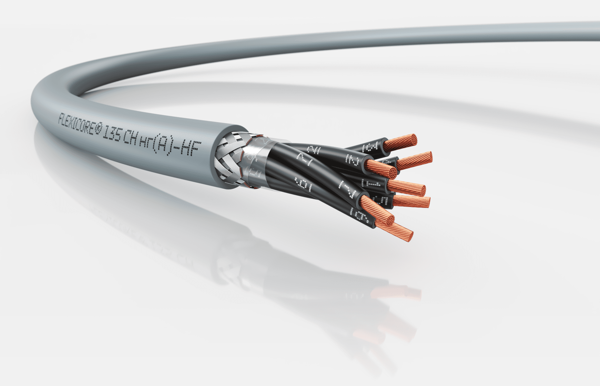 Кабель универсальный FLEXICORE 135 CH нг(A)-HF 0,6/1 кВ 7X1,5