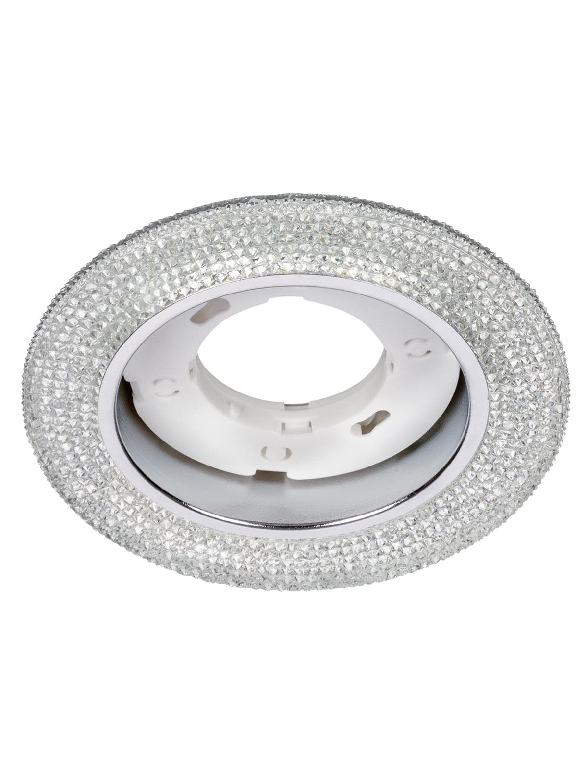 Светильник встраиваемый СВ 03-11 GX53 230 В LED подсветка 5 Вт зеркальный хром