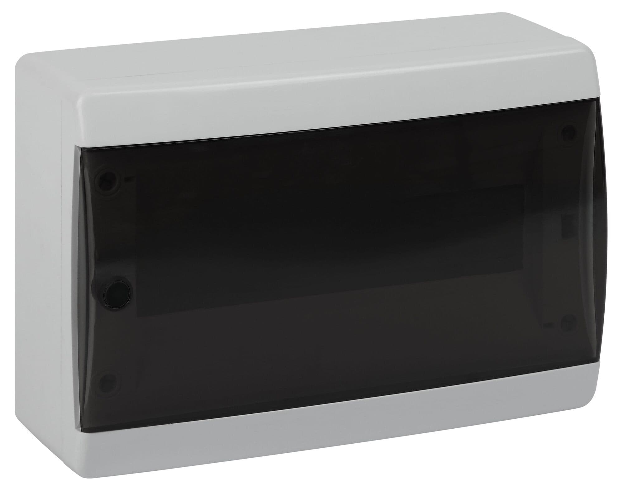 Корпус пластиковый навесной ЩРН-П-12 IP41 прозрачная крышка белый COMFORT