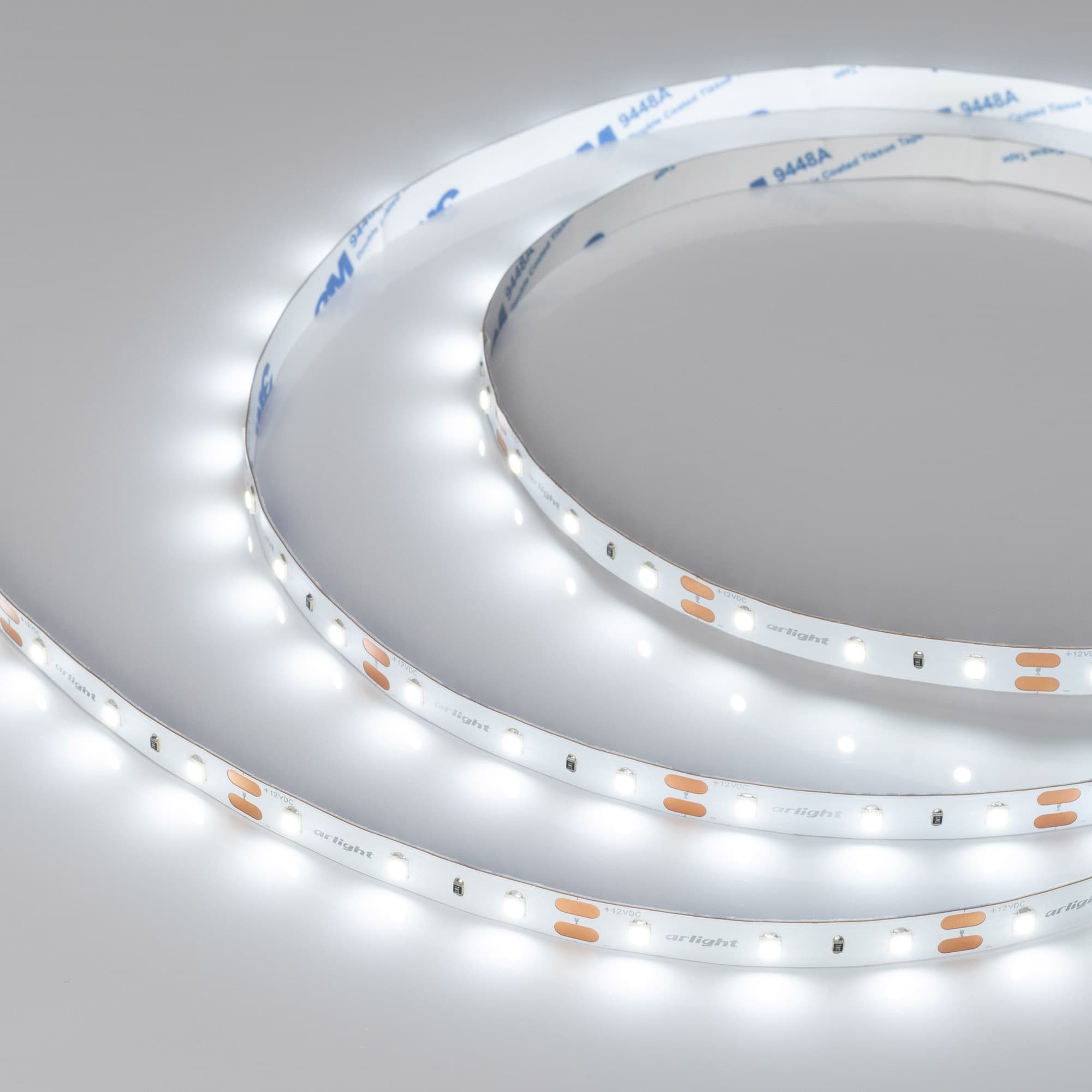 Лента светодиодная 4,8 Вт/м 12В IP20 6000K 60LED/м NT-A60-8mm SMD 3528 5 м