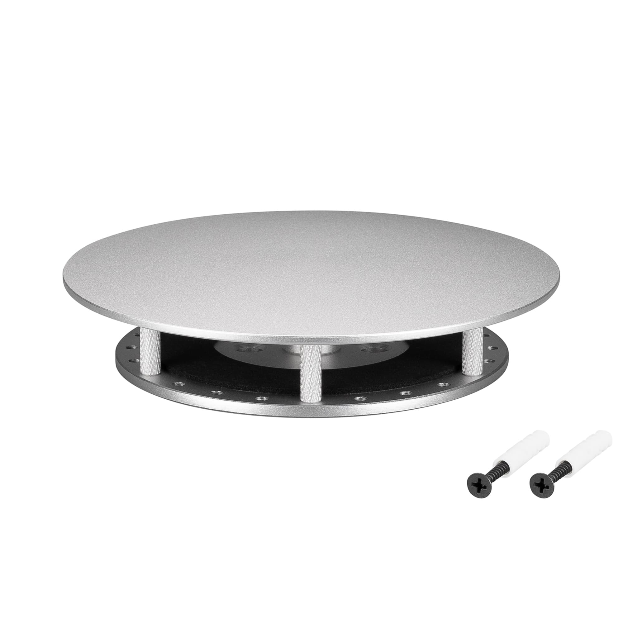 Крепление MOONLIGHT-BASE-ROUND-D25-M Silver, металл