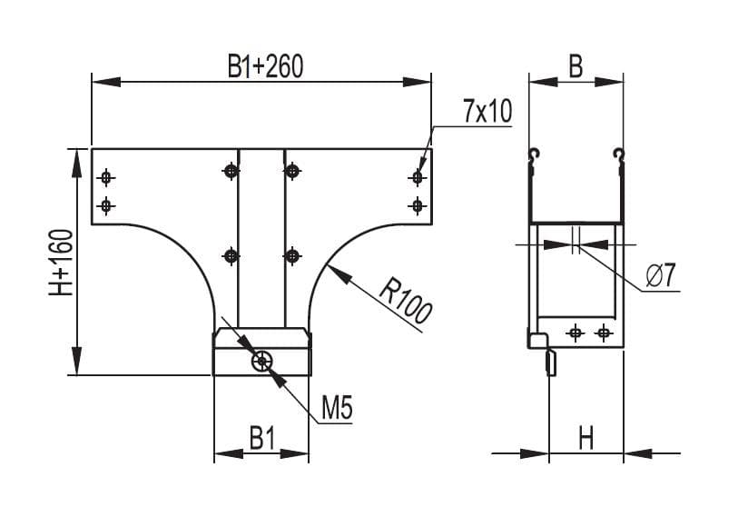 Трансформатор тока CT100 2500A, класс 0.5S, 15ВА