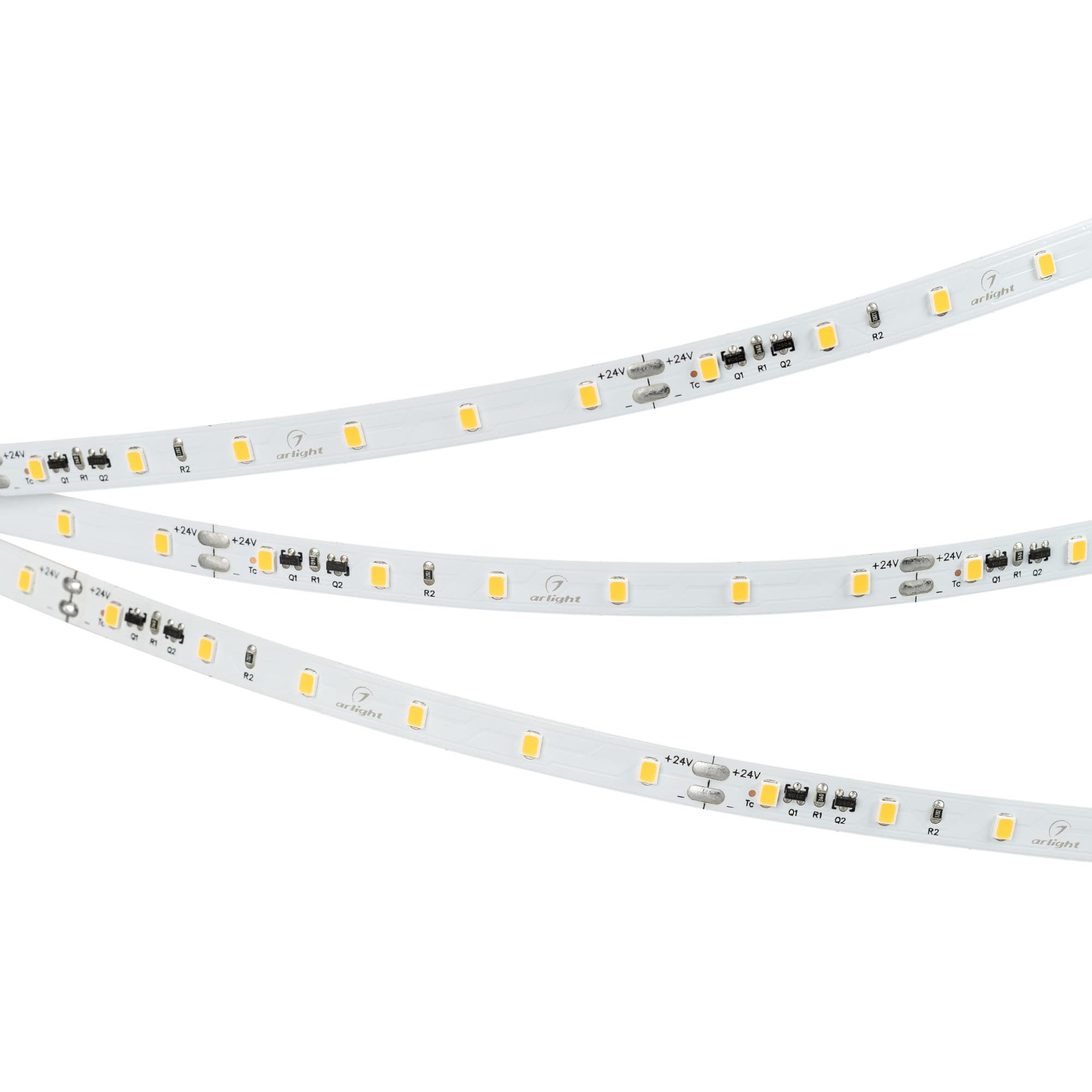 Лента светодиодная 4,8 Вт/м 24В IP20 3000K 60LED/м IC-A60-8-10mm SMD 2835 10 м
