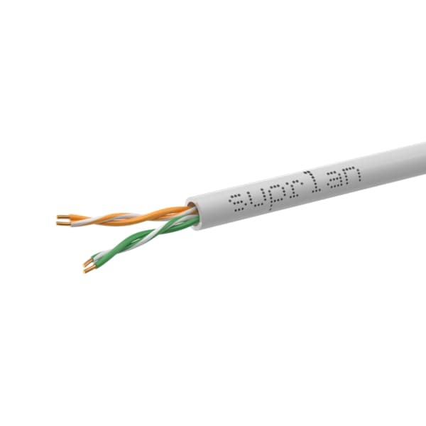 Витая пара U/UTP кат 5e 2x2xAWG24 Standart Cu PVC IN 500м