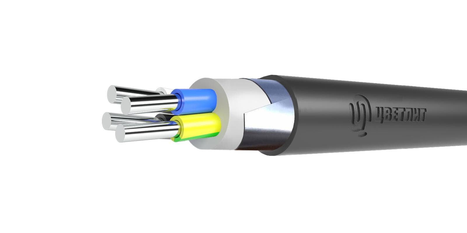 Кабель силовой АПвБШвнг(А)-LS 4х50мк(N)-0,66 ТРТС