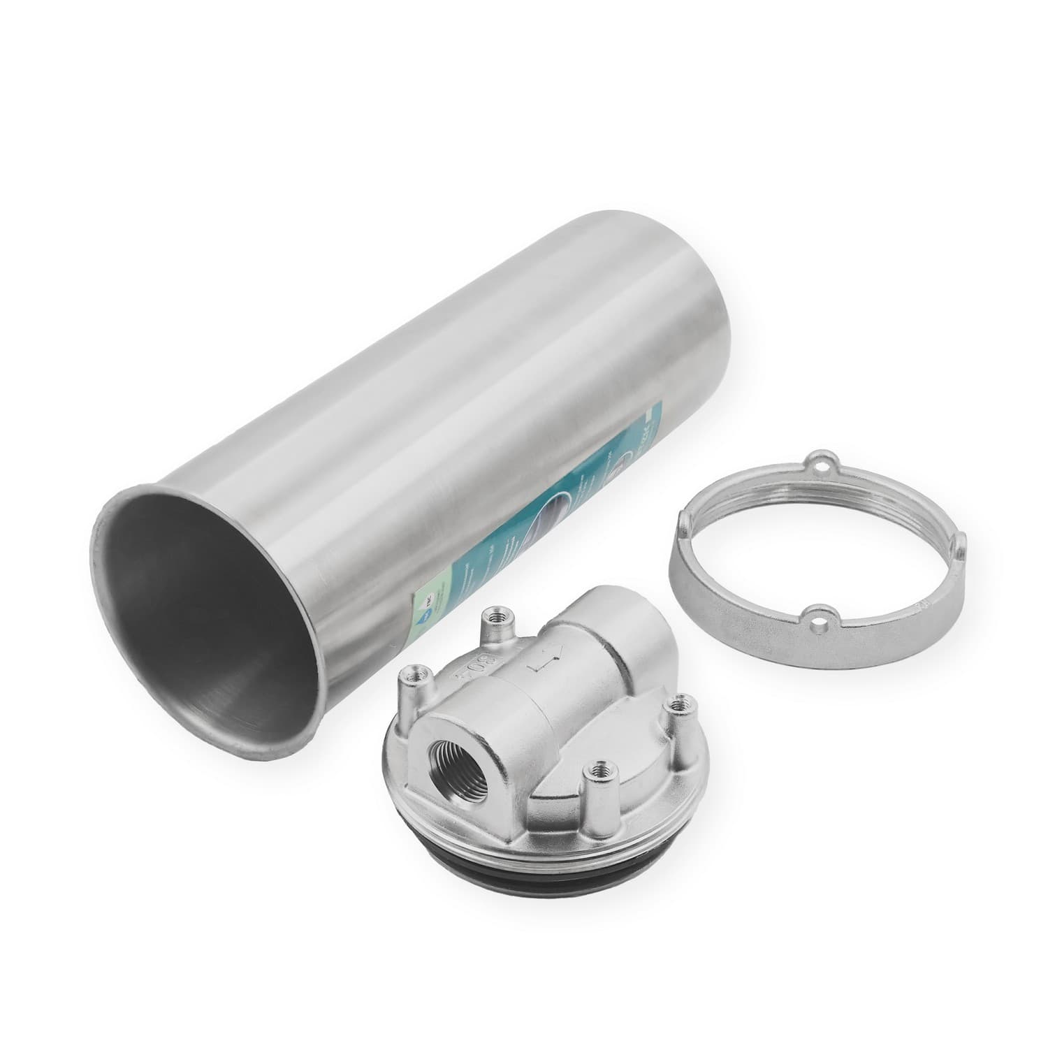 Корпус магистрального фильтра HPS-10C-10SL 1/2",  из нержавеющей стали