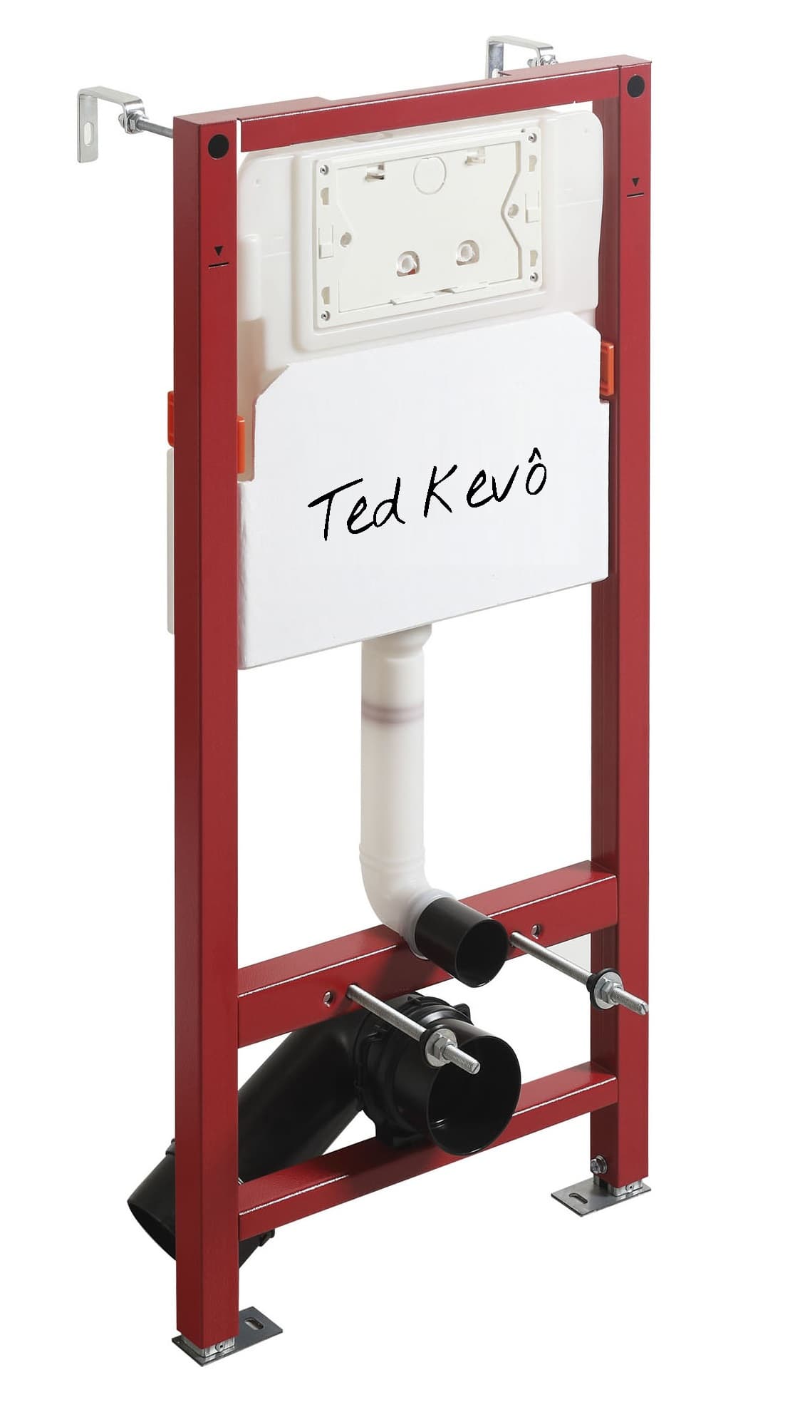 Инсталляция для унитаза Ted Kevo TK-508A.01 с кнопкой белая