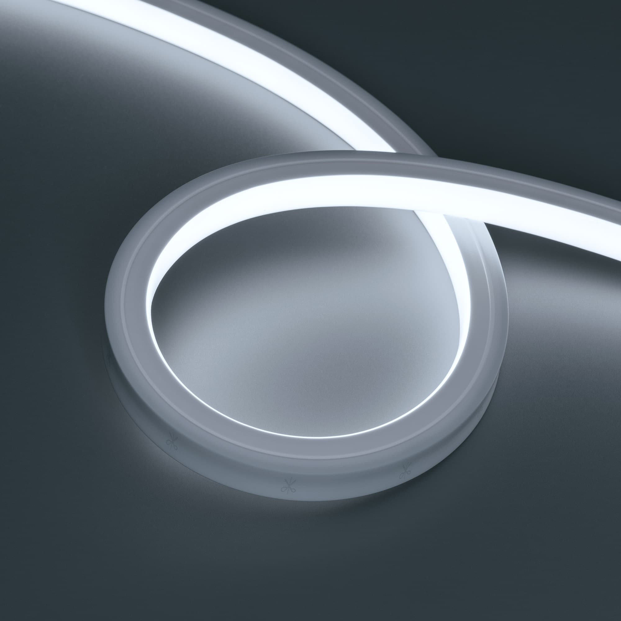 Лента светодиодная герметичная NOVA-TOP-PU-A120-16x15mm 24V White7200 (10 W/m, IP68, 3m, wire x1) (ARL, Полиуретан)