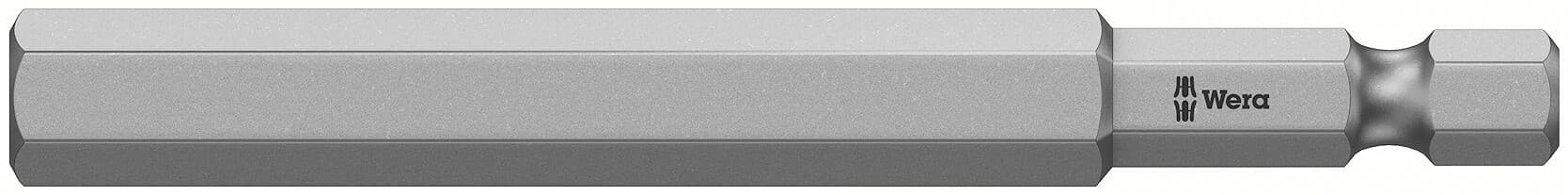 Бита под внутренний шестигранник 840/4 Z Hex-Plus вязкая твёрдость хвостовик шестигранный 1/4 E 6.3 8X89 мм