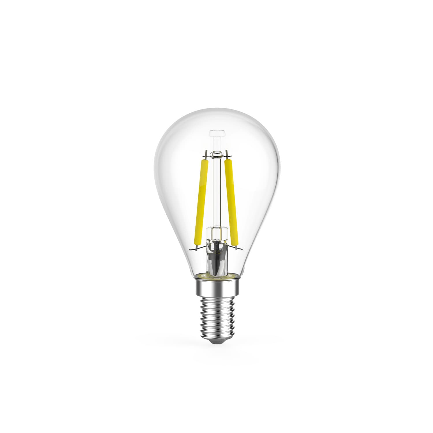 Лампа светодиодная филаментная LED 7 Вт 580 лм 4100К шар P45 нейтральный E14 AC 220В (промоупаковка 3 лампы) Black Filament