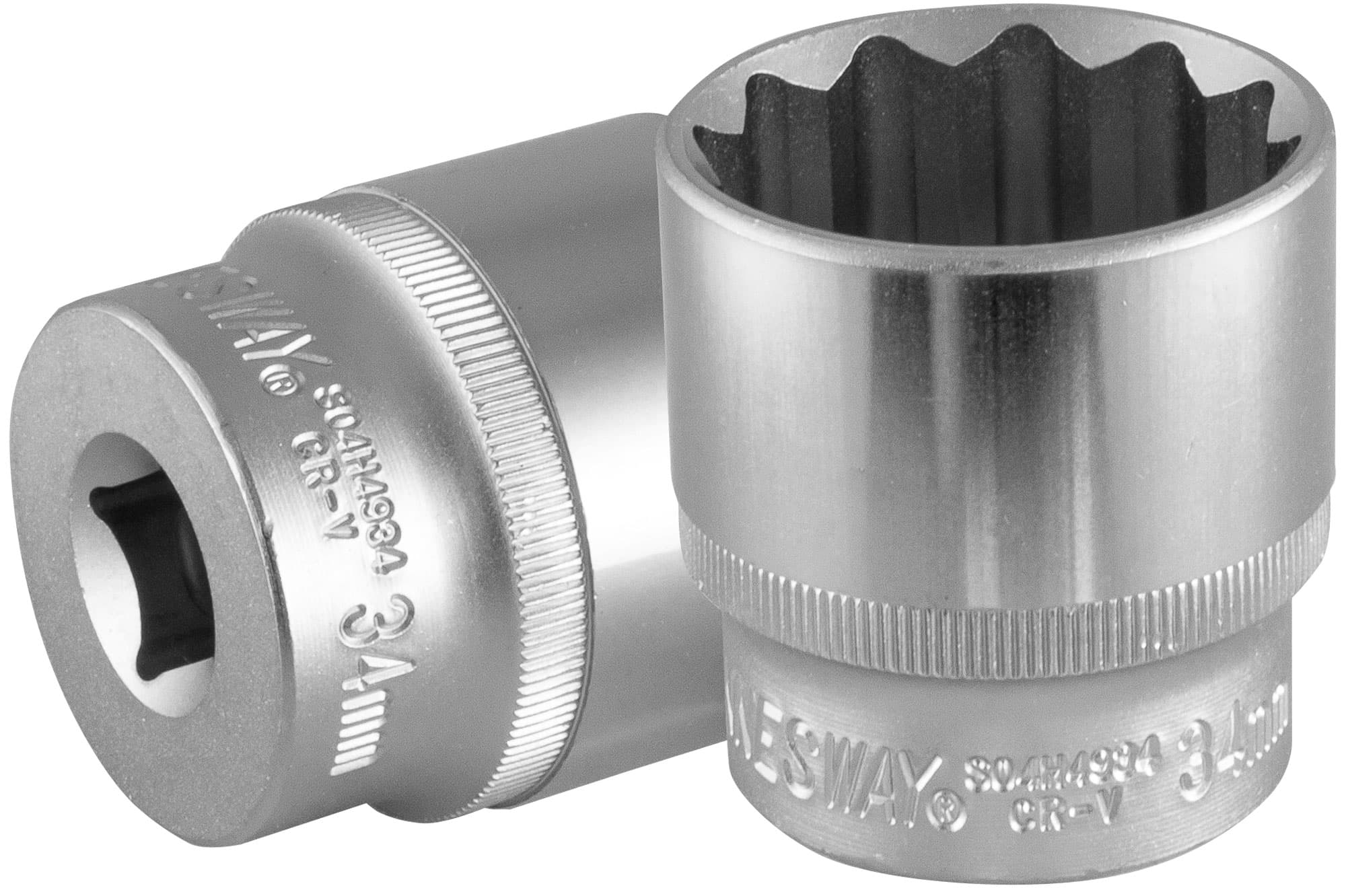 Головка торцевая 12-гранная 1/2''DR, 34 мм