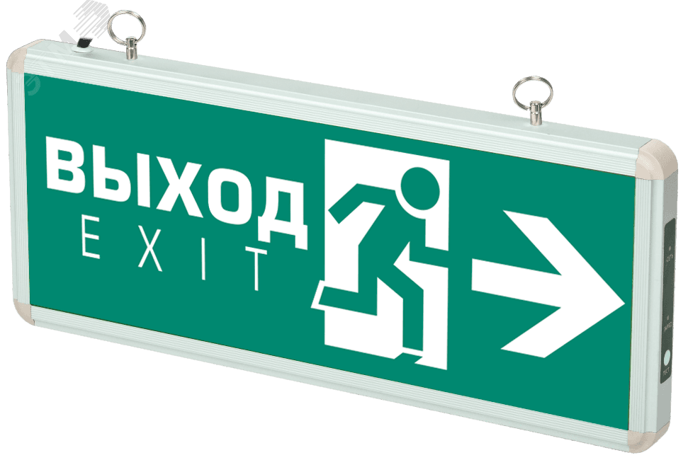 Светильник аварийный светодиодный EXIT стрелка ДСА502-2 1w 1.2v IP20 LED пост