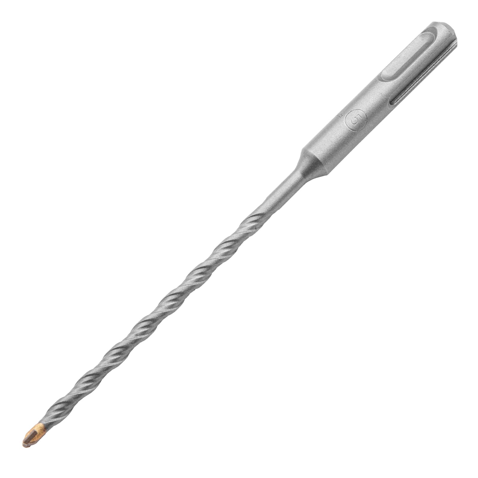 Бур по бетону, двойная спираль, Cobalt W-tip, 5x160 мм, SDS PLUS