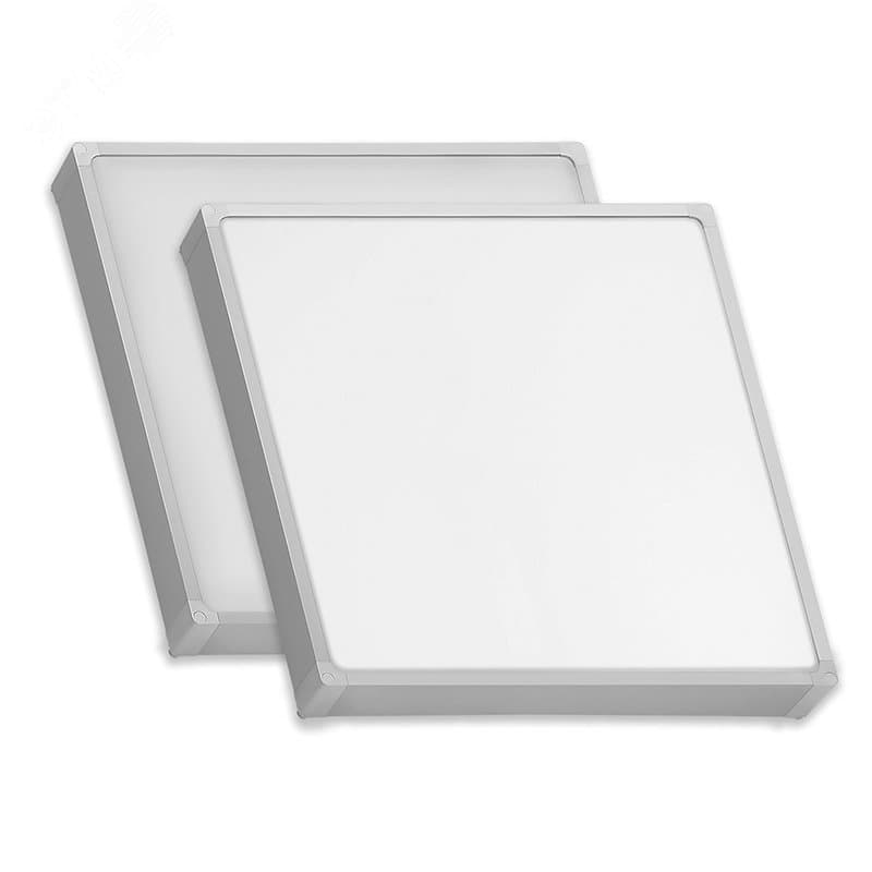 Светильник светодиодный ДВО/ДПО-32w 4000лм 4000К opal-sand IP40 HIGHTECH с БАП на 1 час