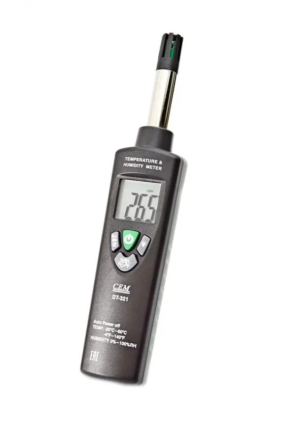 Термогигрометр цифровой DT-321 с поверкой